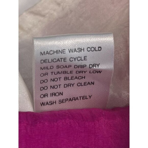 VTG 1980s BOLD SPIRIT Womens SMALL Jewel Tone Nylon Zip-Up Windbreaker JACKET - Picture 9 of 10